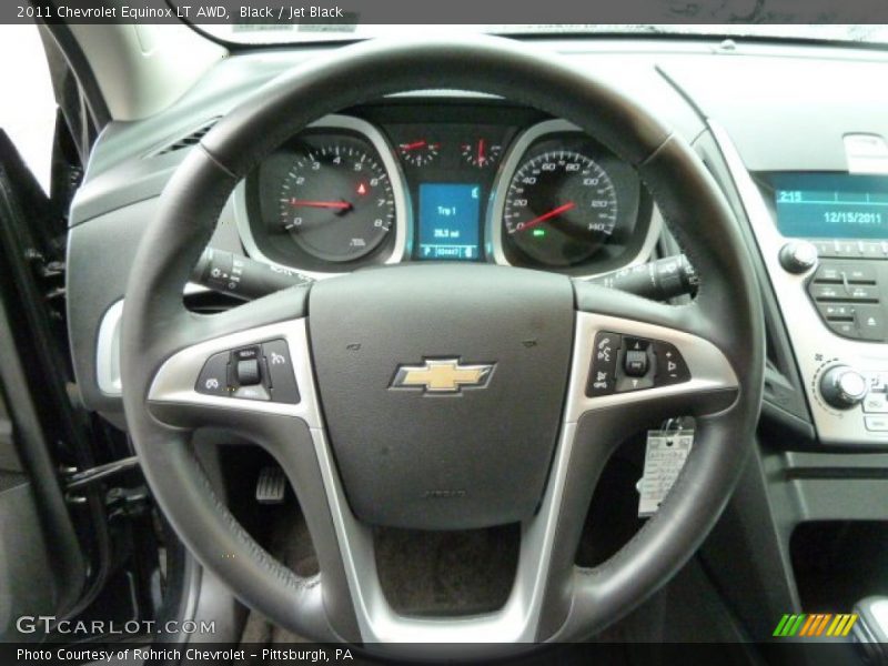 Black / Jet Black 2011 Chevrolet Equinox LT AWD