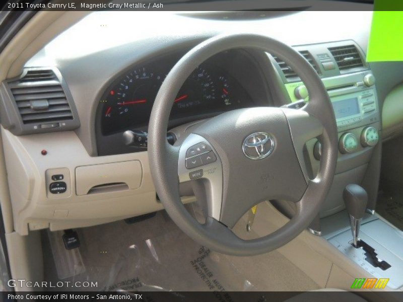 Magnetic Gray Metallic / Ash 2011 Toyota Camry LE
