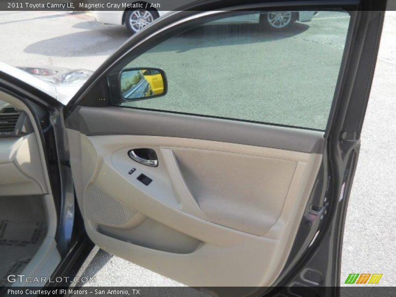 Magnetic Gray Metallic / Ash 2011 Toyota Camry LE