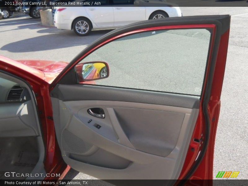 Barcelona Red Metallic / Ash 2011 Toyota Camry LE