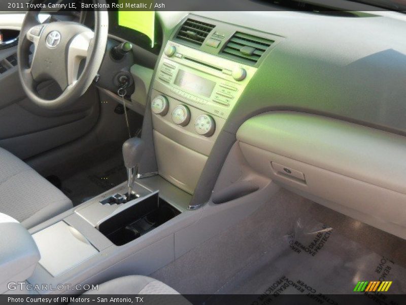 Barcelona Red Metallic / Ash 2011 Toyota Camry LE