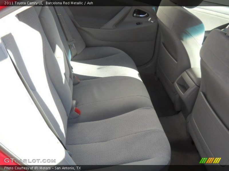 Barcelona Red Metallic / Ash 2011 Toyota Camry LE