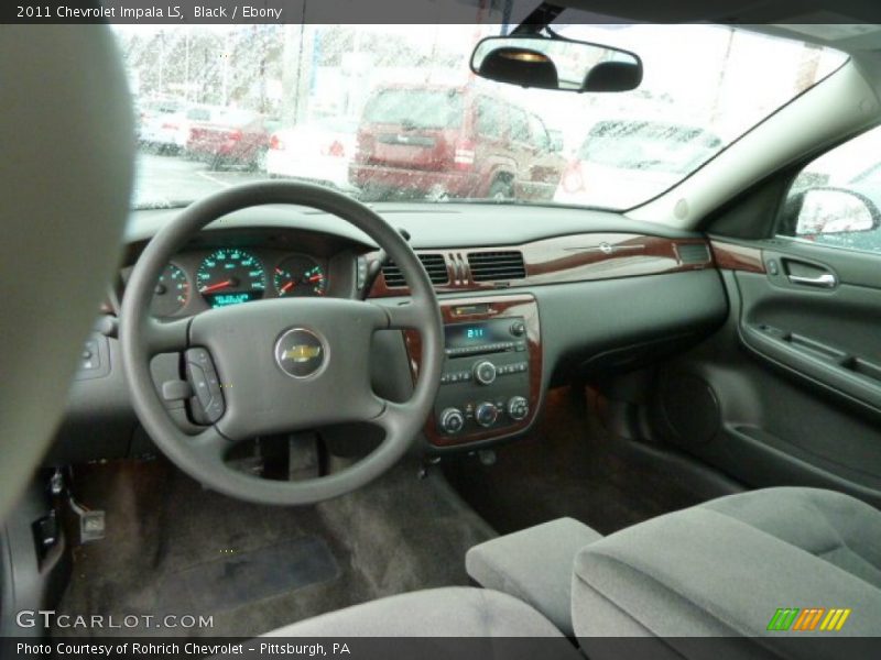 Black / Ebony 2011 Chevrolet Impala LS