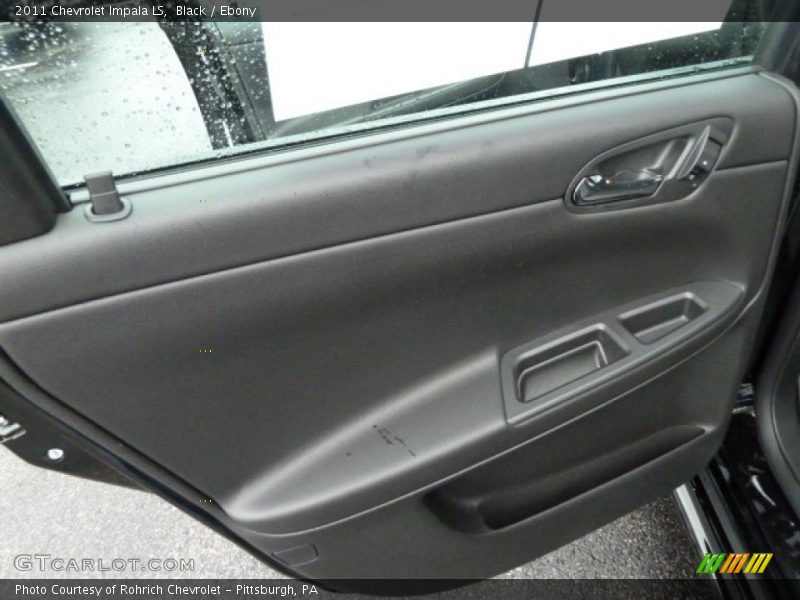 Black / Ebony 2011 Chevrolet Impala LS