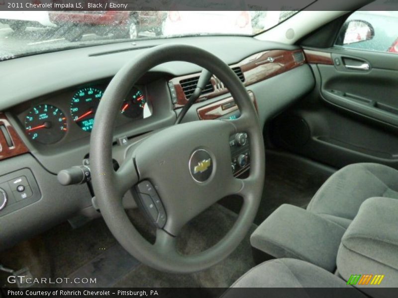 Black / Ebony 2011 Chevrolet Impala LS