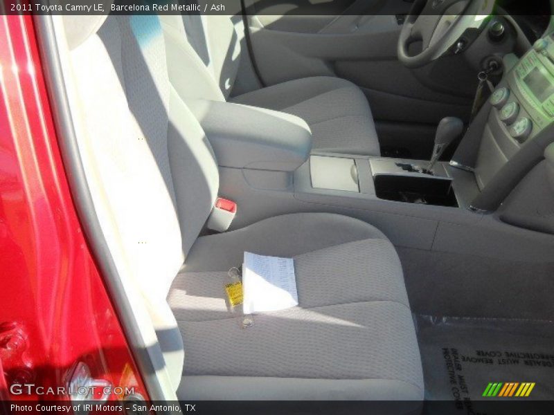 Barcelona Red Metallic / Ash 2011 Toyota Camry LE