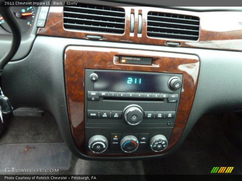 Black / Ebony 2011 Chevrolet Impala LS
