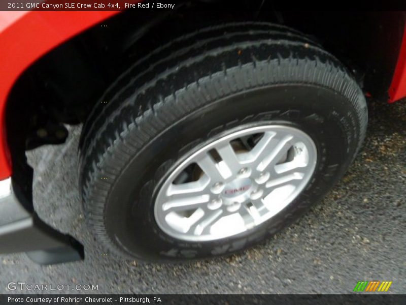 Fire Red / Ebony 2011 GMC Canyon SLE Crew Cab 4x4