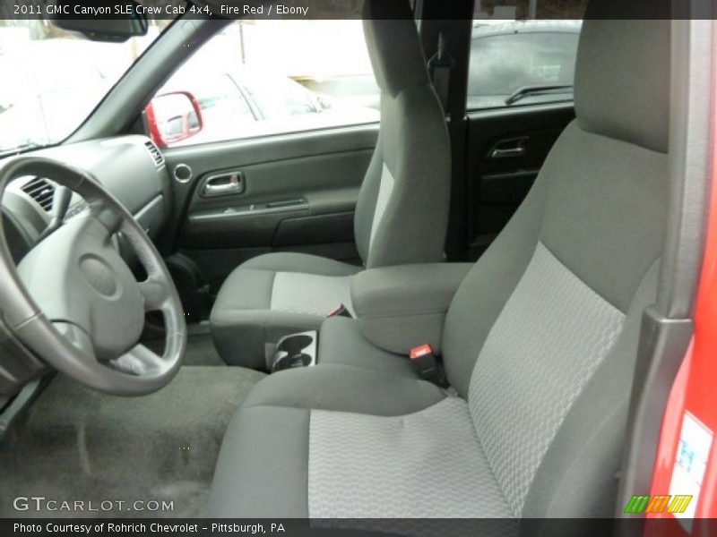 Fire Red / Ebony 2011 GMC Canyon SLE Crew Cab 4x4
