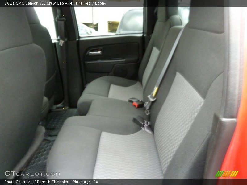 Fire Red / Ebony 2011 GMC Canyon SLE Crew Cab 4x4
