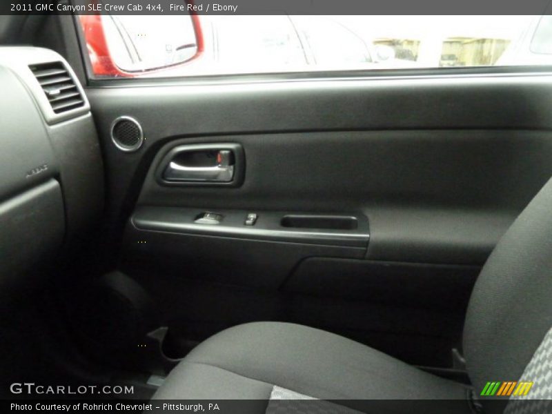 Fire Red / Ebony 2011 GMC Canyon SLE Crew Cab 4x4