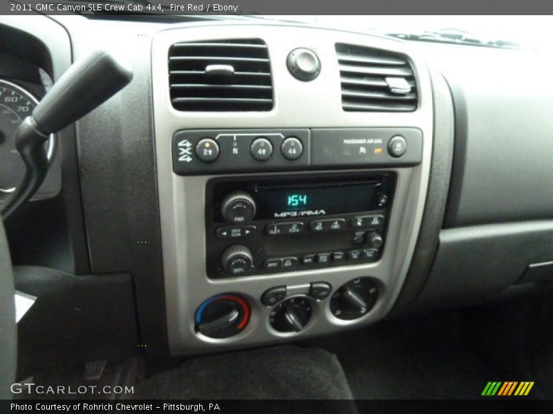 Fire Red / Ebony 2011 GMC Canyon SLE Crew Cab 4x4