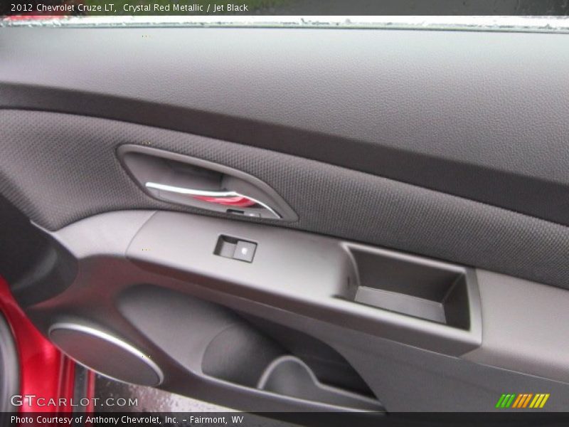 Crystal Red Metallic / Jet Black 2012 Chevrolet Cruze LT