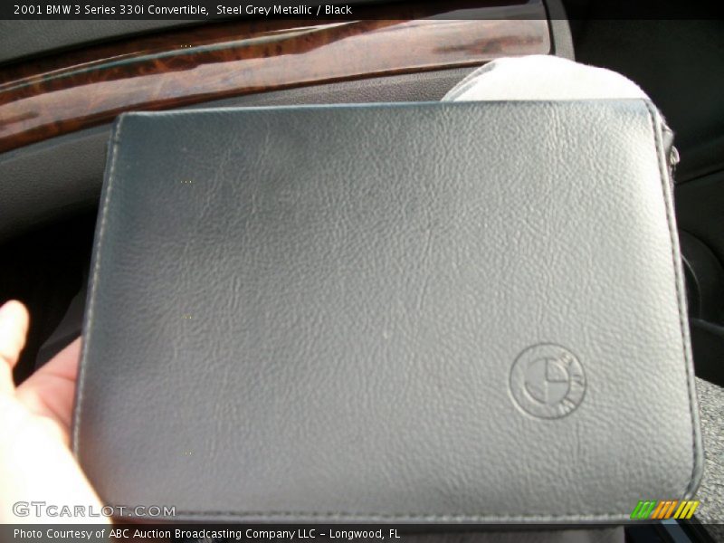 Steel Grey Metallic / Black 2001 BMW 3 Series 330i Convertible