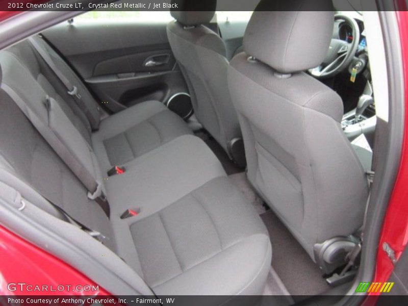 Crystal Red Metallic / Jet Black 2012 Chevrolet Cruze LT