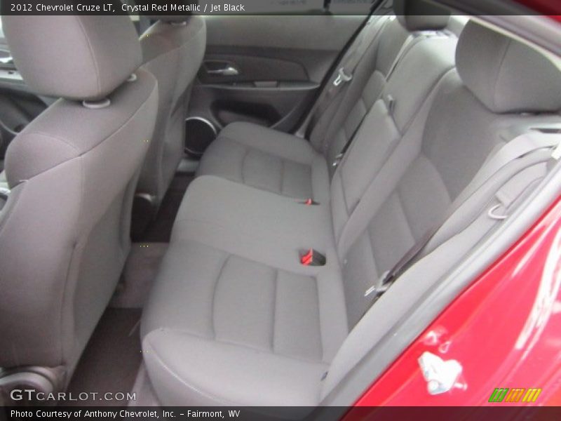 Crystal Red Metallic / Jet Black 2012 Chevrolet Cruze LT