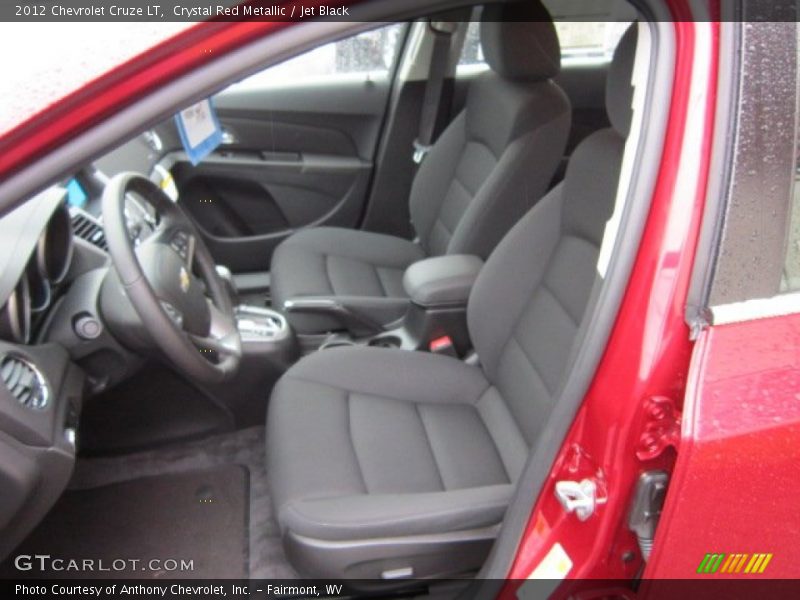 Crystal Red Metallic / Jet Black 2012 Chevrolet Cruze LT