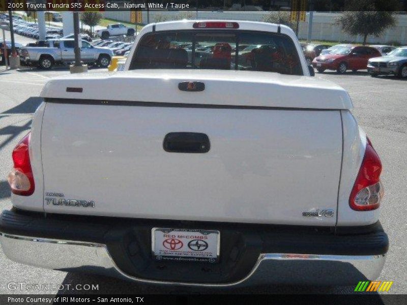 Natural White / Taupe 2005 Toyota Tundra SR5 Access Cab
