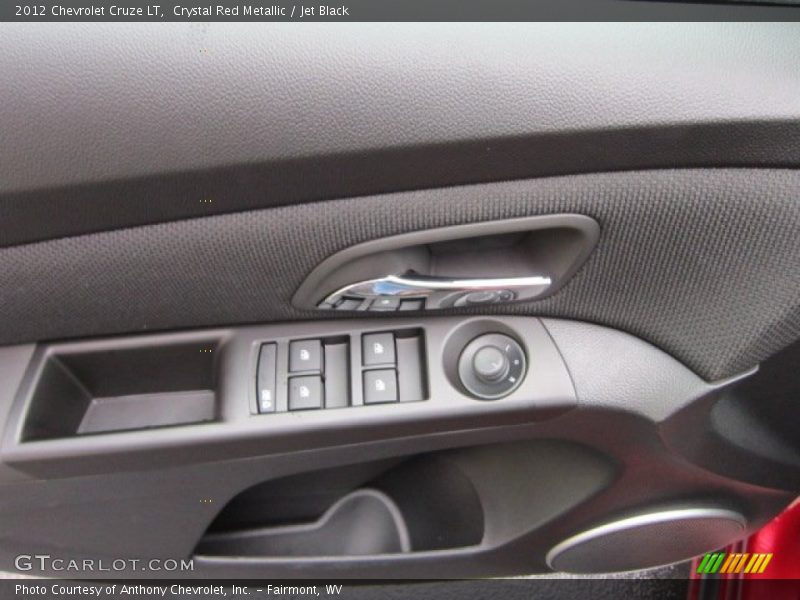 Crystal Red Metallic / Jet Black 2012 Chevrolet Cruze LT