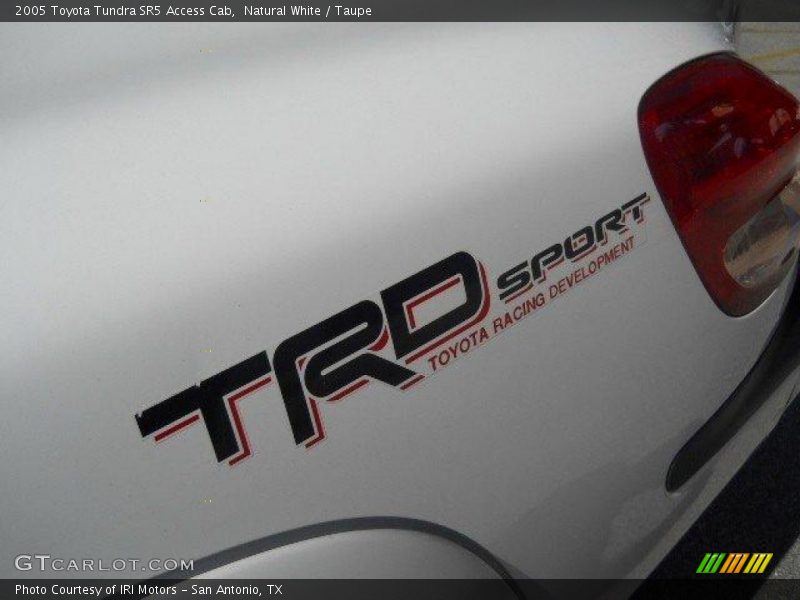 Natural White / Taupe 2005 Toyota Tundra SR5 Access Cab