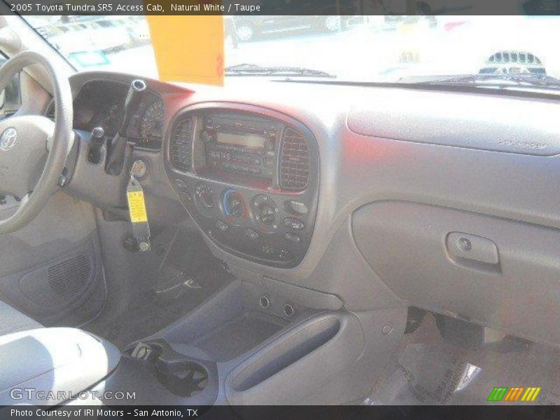 Natural White / Taupe 2005 Toyota Tundra SR5 Access Cab