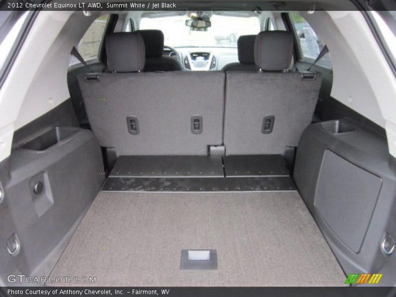 Summit White / Jet Black 2012 Chevrolet Equinox LT AWD