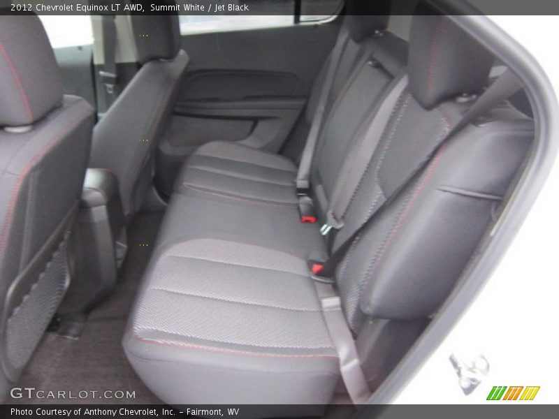 Summit White / Jet Black 2012 Chevrolet Equinox LT AWD