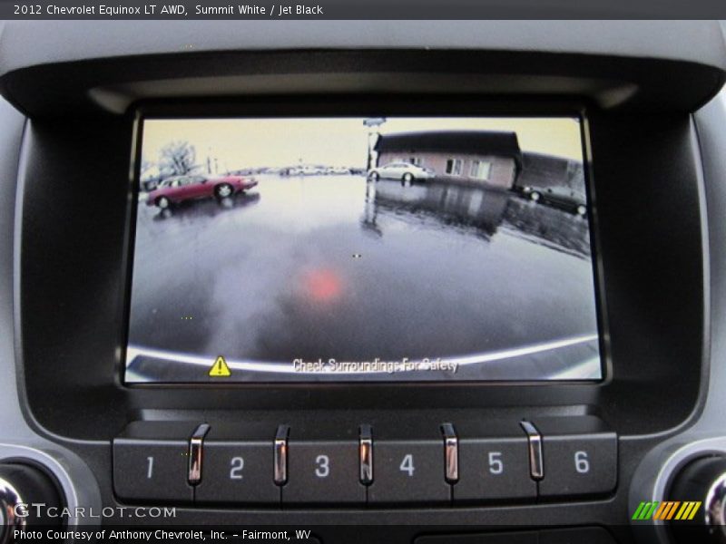 Summit White / Jet Black 2012 Chevrolet Equinox LT AWD