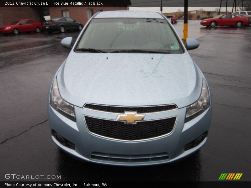 Ice Blue Metallic / Jet Black 2012 Chevrolet Cruze LT