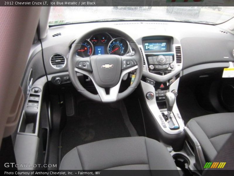 Ice Blue Metallic / Jet Black 2012 Chevrolet Cruze LT