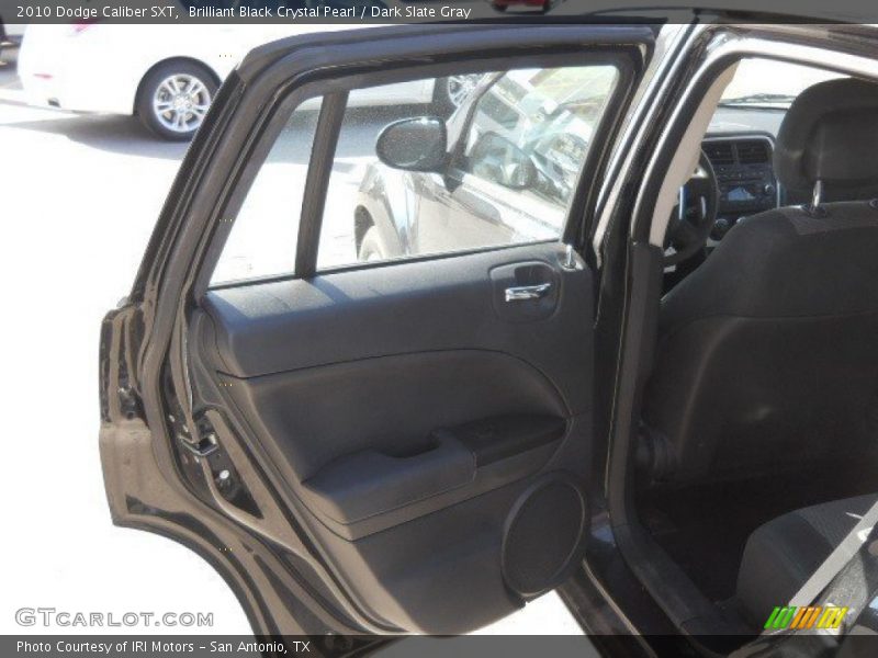 Brilliant Black Crystal Pearl / Dark Slate Gray 2010 Dodge Caliber SXT