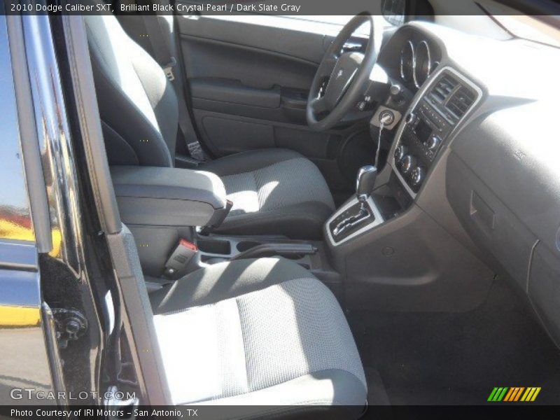 Brilliant Black Crystal Pearl / Dark Slate Gray 2010 Dodge Caliber SXT