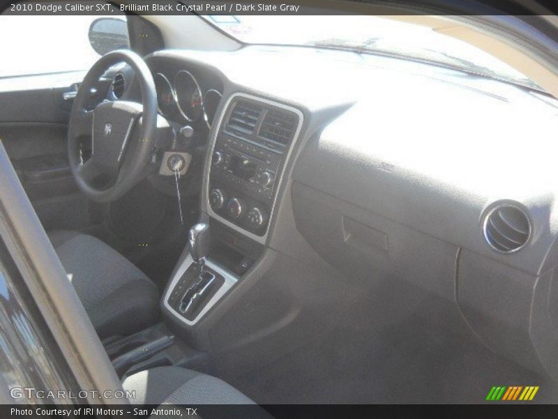 Brilliant Black Crystal Pearl / Dark Slate Gray 2010 Dodge Caliber SXT