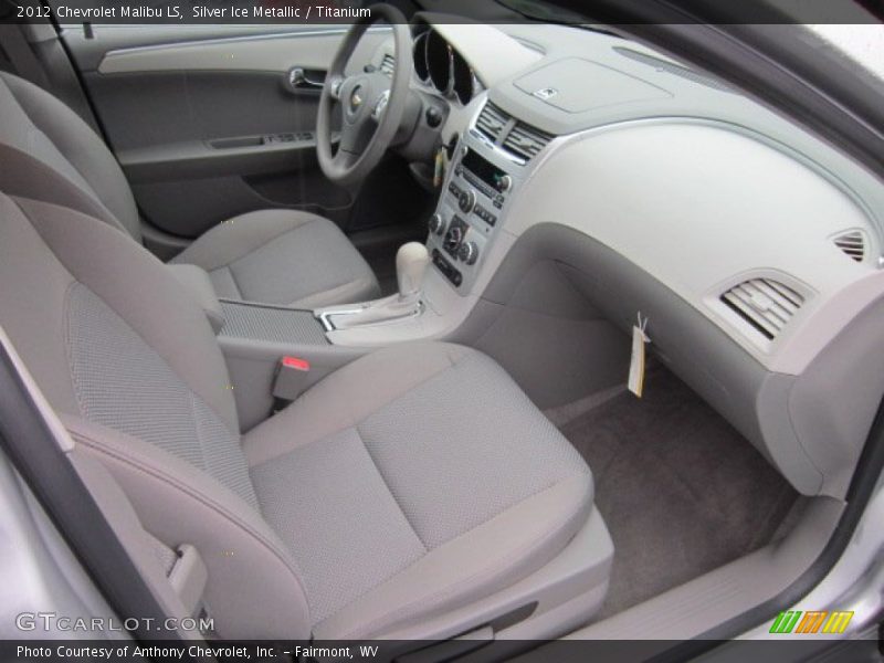 Silver Ice Metallic / Titanium 2012 Chevrolet Malibu LS