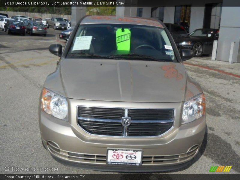 Light Sandstone Metallic / Dark Slate Gray 2010 Dodge Caliber SXT