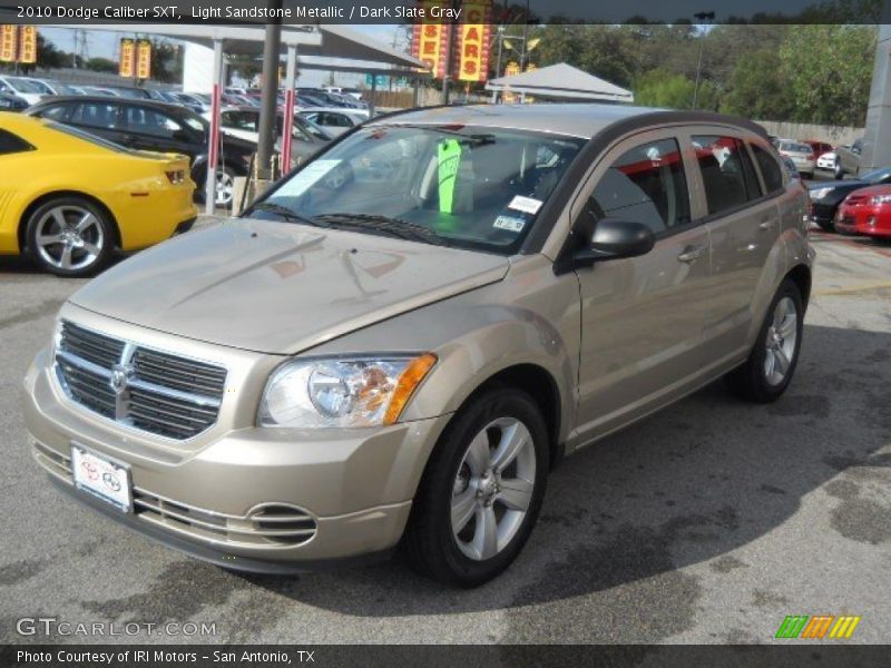 Light Sandstone Metallic / Dark Slate Gray 2010 Dodge Caliber SXT