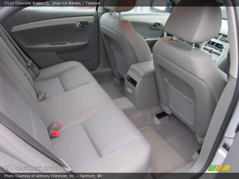 Silver Ice Metallic / Titanium 2012 Chevrolet Malibu LS