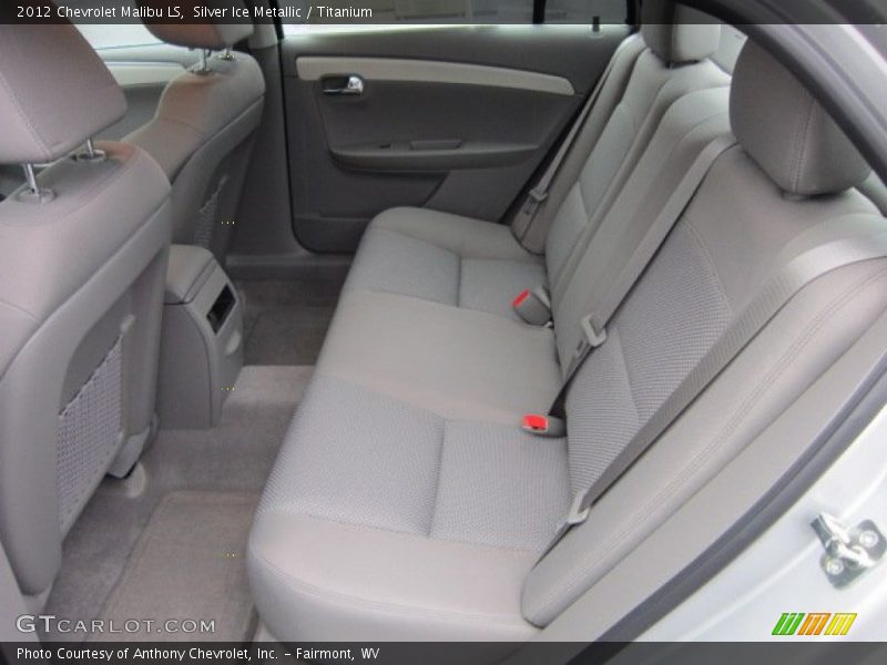 Silver Ice Metallic / Titanium 2012 Chevrolet Malibu LS