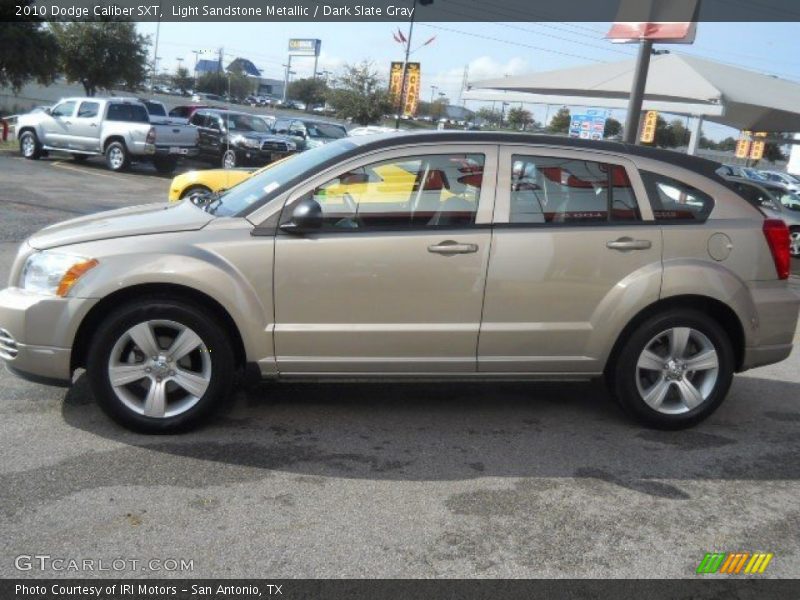 Light Sandstone Metallic / Dark Slate Gray 2010 Dodge Caliber SXT