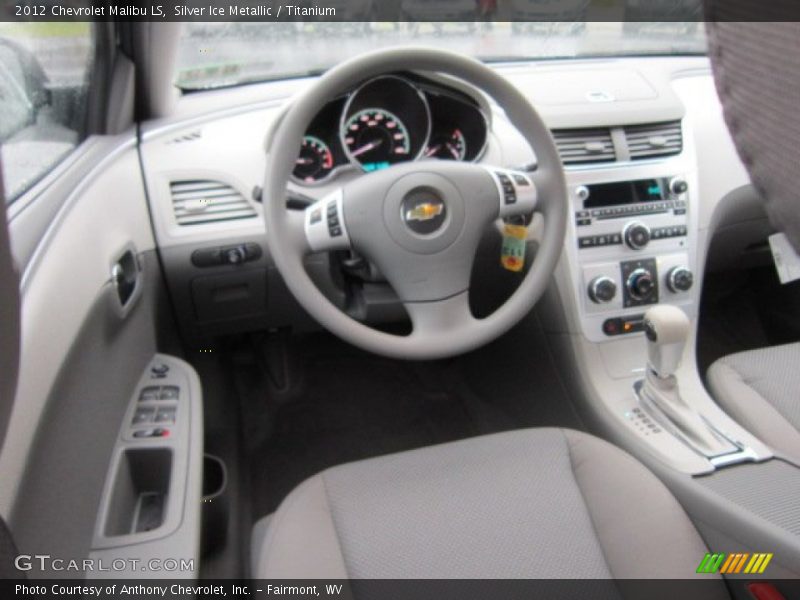 Silver Ice Metallic / Titanium 2012 Chevrolet Malibu LS