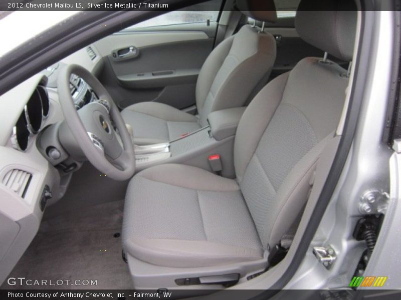 Silver Ice Metallic / Titanium 2012 Chevrolet Malibu LS
