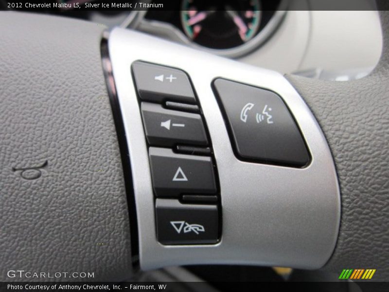 Silver Ice Metallic / Titanium 2012 Chevrolet Malibu LS