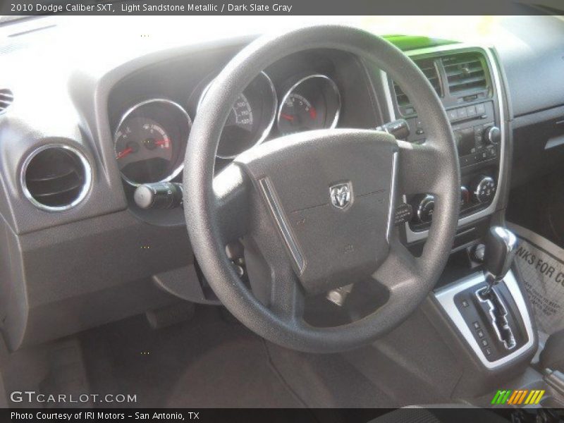 Light Sandstone Metallic / Dark Slate Gray 2010 Dodge Caliber SXT