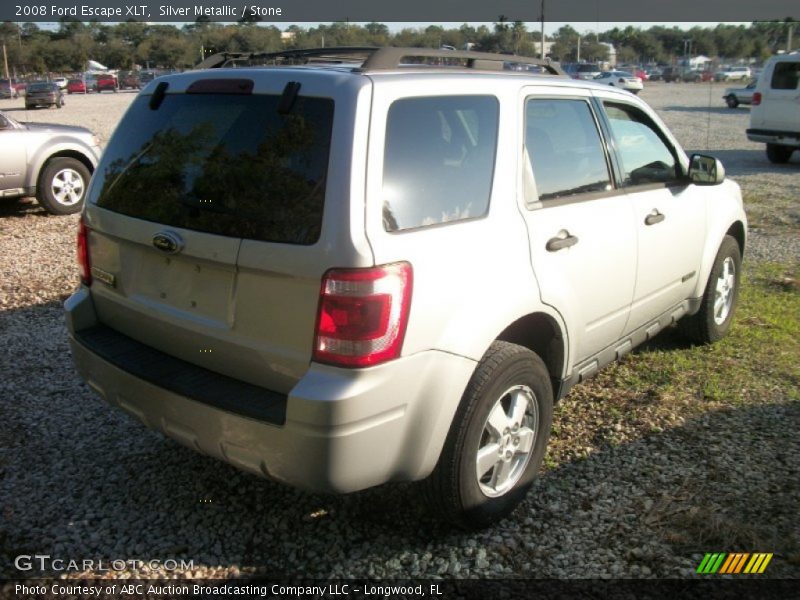 Silver Metallic / Stone 2008 Ford Escape XLT