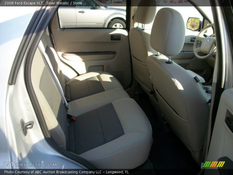 Silver Metallic / Stone 2008 Ford Escape XLT
