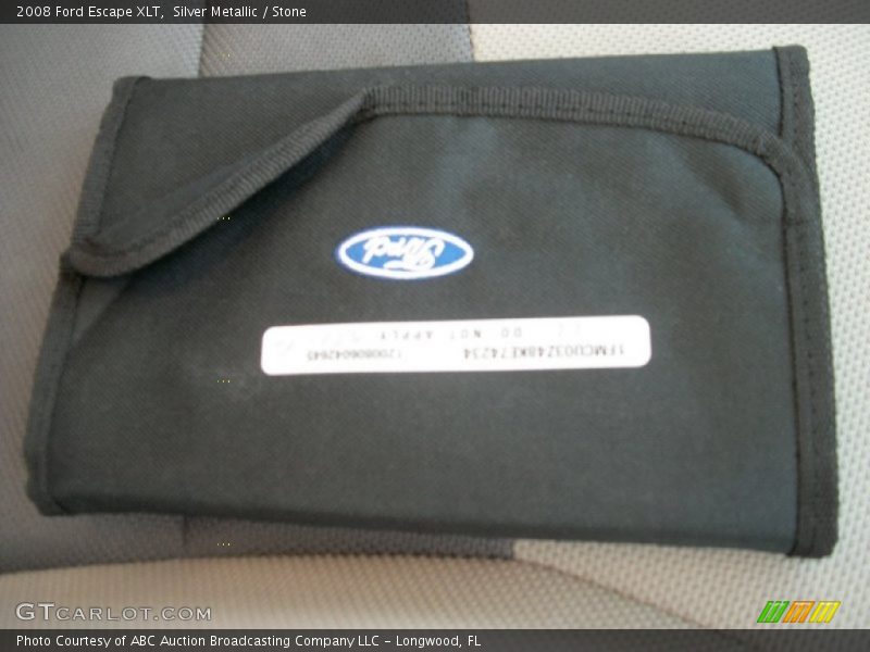 Silver Metallic / Stone 2008 Ford Escape XLT