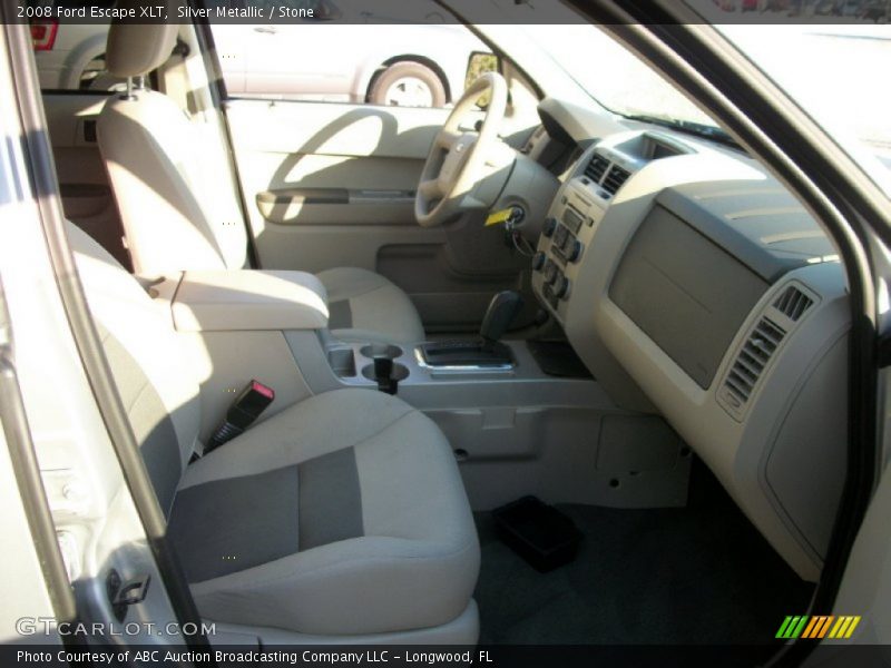 Silver Metallic / Stone 2008 Ford Escape XLT
