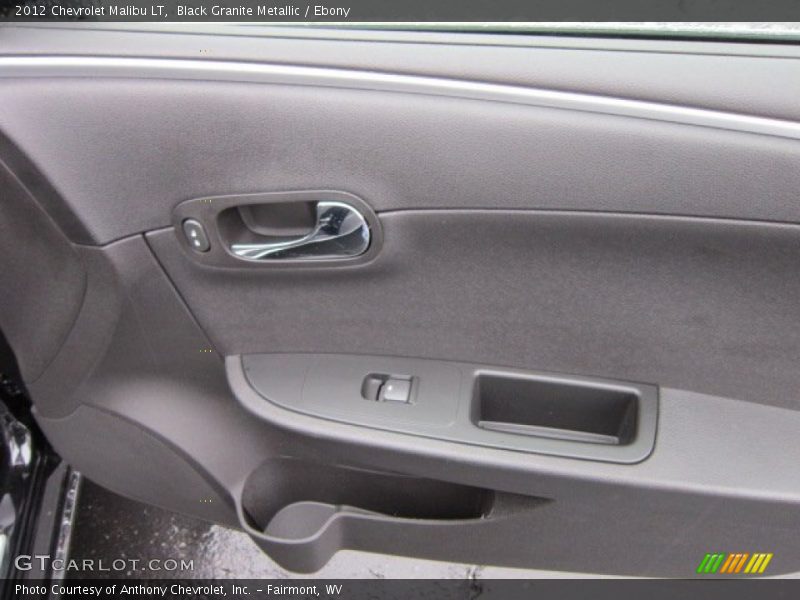 Black Granite Metallic / Ebony 2012 Chevrolet Malibu LT