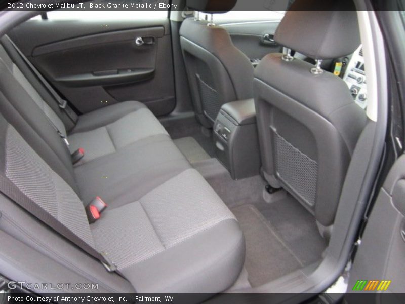 Black Granite Metallic / Ebony 2012 Chevrolet Malibu LT