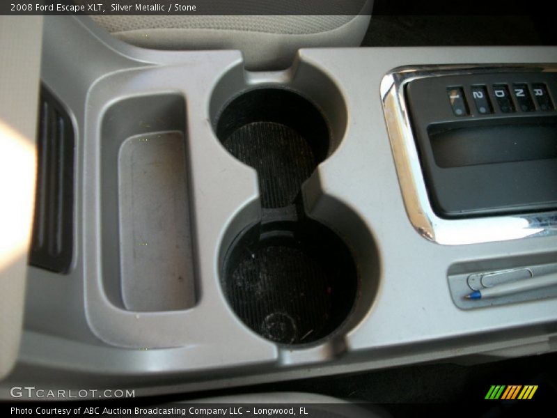 Silver Metallic / Stone 2008 Ford Escape XLT